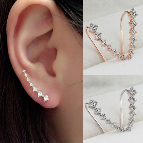21164204778_1731919480-1 Wholesale 7 Rhinestone Long Alloy Earrings
