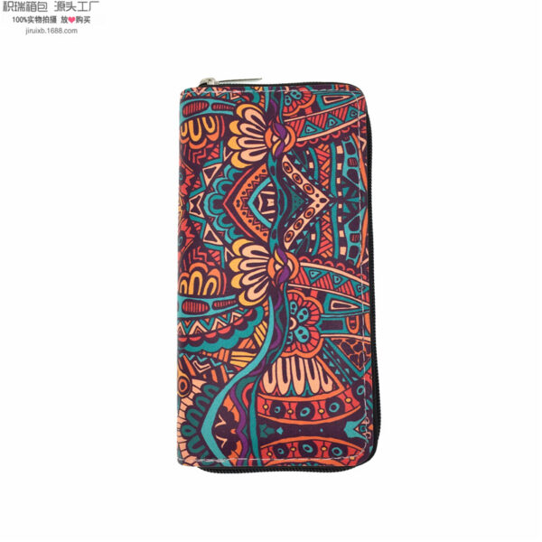 Wholesale Halloween Skull Mexican Wind PU Wallet