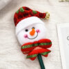 Wholesale Christmas Cloth Cartoon Old Man Snowman Pattern Pencil