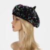 Wholesale Autumn Winter New Sequin Beret