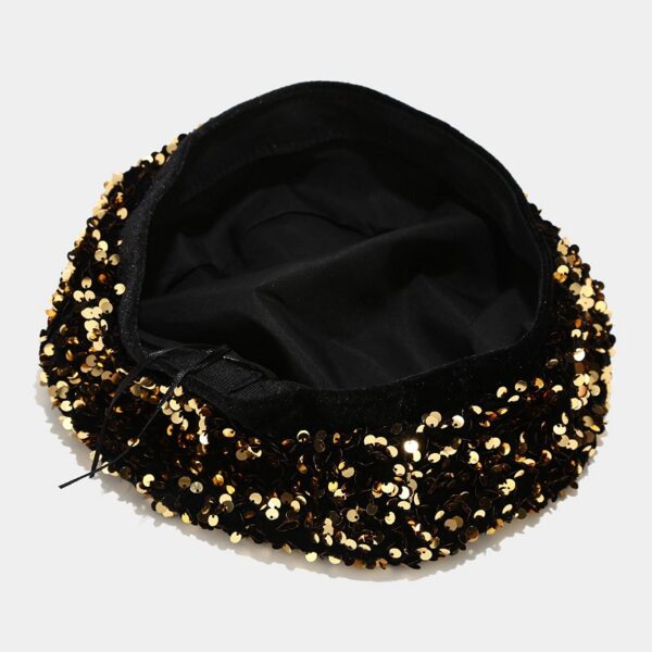 Wholesale Autumn Winter New Sequin Beret