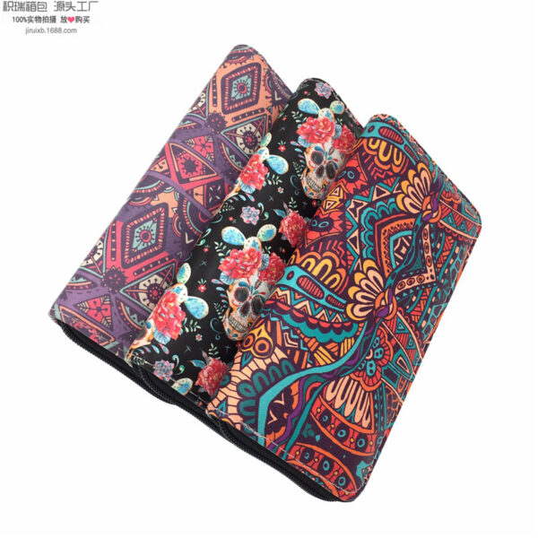 Wholesale Halloween Skull Mexican Wind PU Wallet