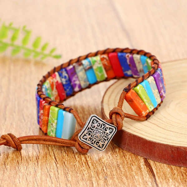 Wholesale Hand Made Bohemian Emperor Stone Bracelet