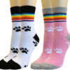 Wholesale Cat's Paws Cute Footprints Middle Tube Sock