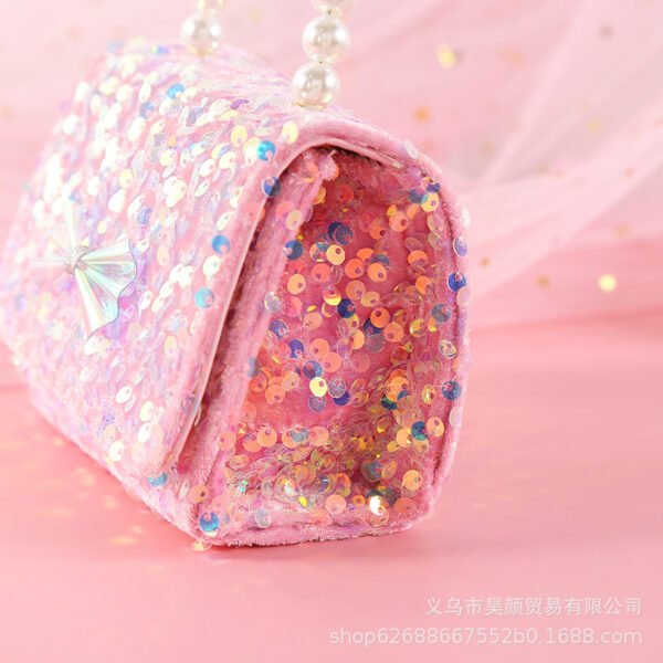21564893510_2031390153 Wholesale Ultrafine Fiber Sequin Butterfly Children's Bags