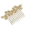 Wholesale Vintage Butterfly Hair Comb Gold Hair Comb