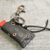 Wholesale Cowhide Lighter Leather Case Keychain