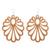 Wholesale Vintage Hollowed Out Wood Earrings