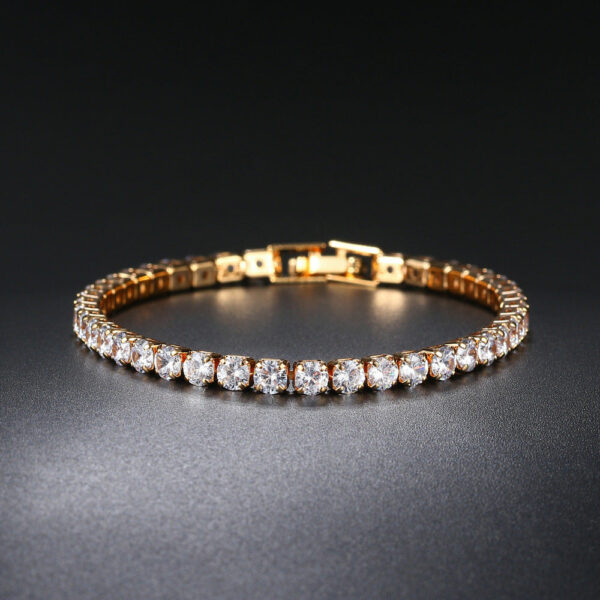 Wholesale Copper Inlaid Zircon Bracelets