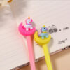 Wholesale Plastic Moon Unicorn Gel Pen