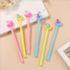 Wholesale Plastic Moon Unicorn Gel Pen