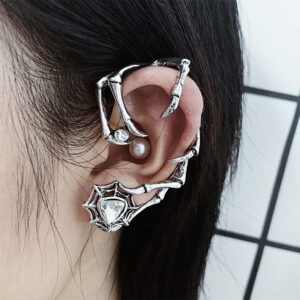 21864907352_758329867 Wholesale Punk Diablo Metal Earrings