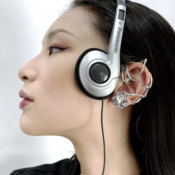 Wholesale Punk Diablo Metal Earrings