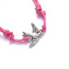 Wholesale Seven-color Heart-shaped Love Creative Cartoon Braided Adjustable Bracelet