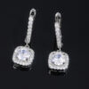 Wholesale Zirconia Micropaved Copper Earrings