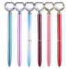 Wholesale New Love Diamond Pen Heart Shaped Large Diamond Pen Large Diamond Pen Metal Ballpoint Pen