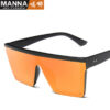 Wholesale PC Large Frame One Piece Sunglasses