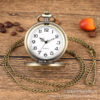 Wholesale Hollow Butterfly Pocket Watch Plus Flat Birdcage Accessories Quartz Alloy Pocket Watch