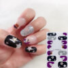 22247001854_604915966 Wholesale Halloween Plastic Cartoon Dark Nail Stickers