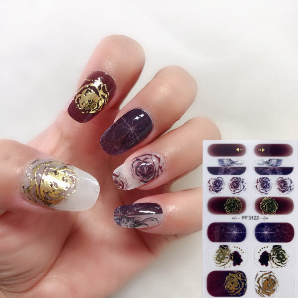 22247004815_604915966 Wholesale Halloween Plastic Cartoon Dark Nail Stickers