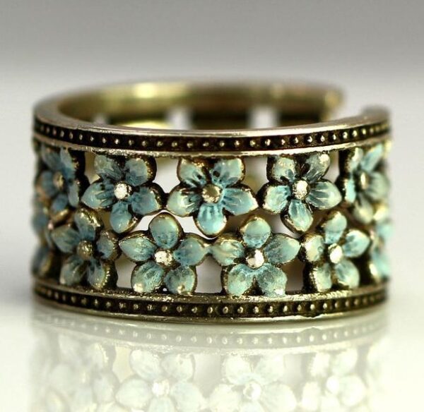 Wholesale Fashion Vintage Corolla Open Ring