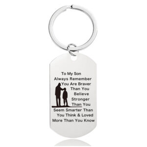 W00003 keychain Silver