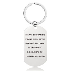 W00012 Keychain Silver