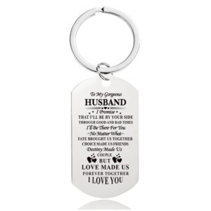 W00033 Keychain Silver