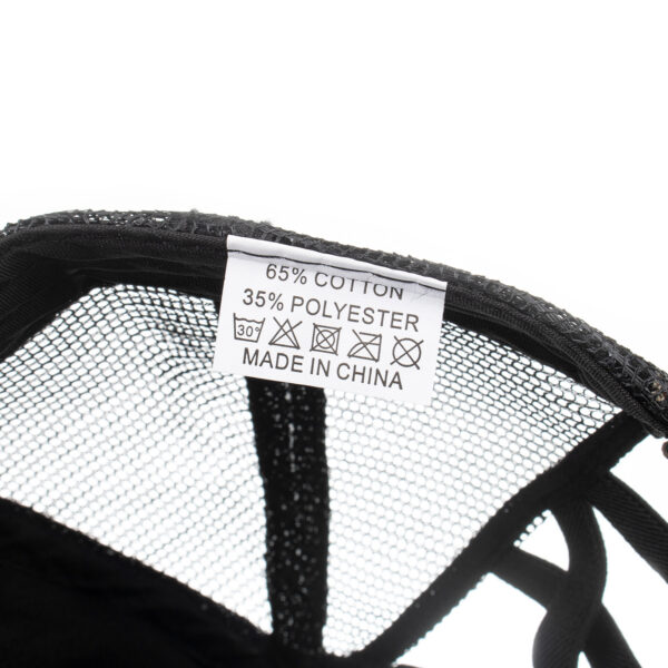 Wholesale Leopard Print Cross Elastic Ponytail Baseball Cap