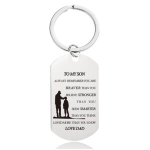 W00006 keychain Silver