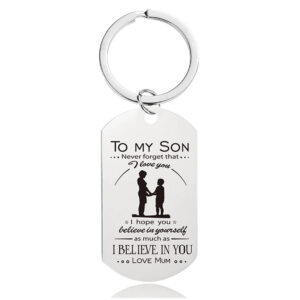 W00009 keychain Silver