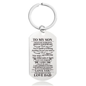 W00019 Keychain Silver