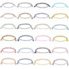 22471237188_697560164 Wholesale Safety Buckle Four Strands Color Hand Woven Polyester Cotton Bracelet