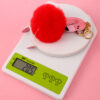 22512323496_1314938442 Wholesale Flamingo Faux Rex Rabbit Keychains