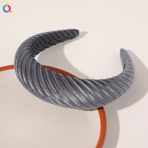 Drawdown headband-Gray / Qiyue factory direct sales