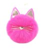22551894295-1 Wholesale Artificial Fur Cat Fur Ball Key Chain