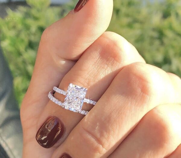 22571683192_118929627 Wholesale Alloy Large Square Diamond Zircon Ring