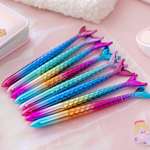 Wholesale Plastic Mermaid Gel Pen