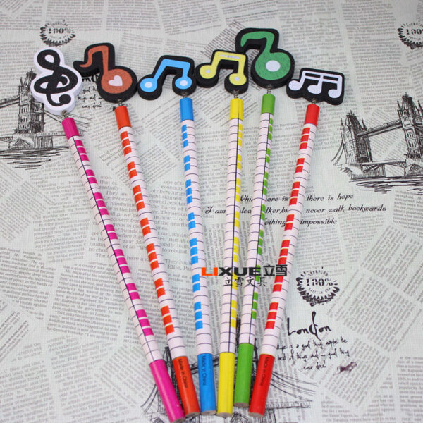 2260184710_1204925513 Wholesale Digital Music Wooden Pencil