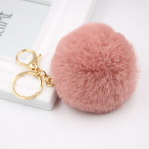 Bean paste / Gold key chain