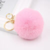 Wholesale Rabbit Fur Ball Keychain Plush