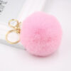 Wholesale Rabbit Fur Ball Keychain Plush