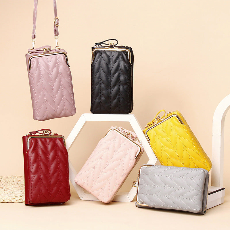 Wholesale Vertical PU Shoulder Bag