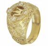 Wholesale Plated Gold Crown Alloy Rings