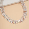 Wholesale Iron Atmospheric Openwork Chain Wide Necklace