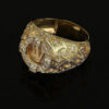 Wholesale Plated Gold Crown Alloy Rings