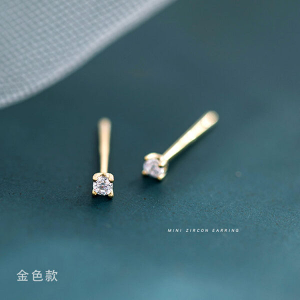 Wholesale 925 Sterling Silver Zircon Earrings