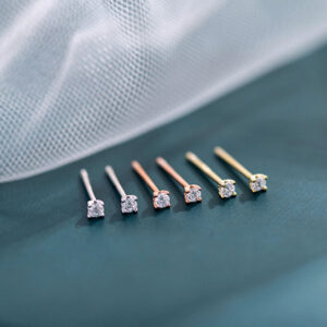 Wholesale 925 Sterling Silver Zircon Earrings