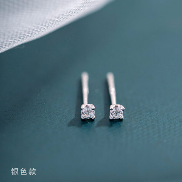 Wholesale 925 Sterling Silver Zircon Earrings