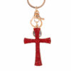 22928799192_507830569 Wholesale Alloy Diamond Cross Key Chain